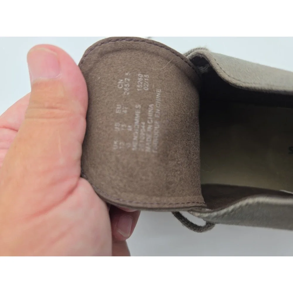 Clarks Canvas Boots Mens Size 13 Gray In Goos Shape
